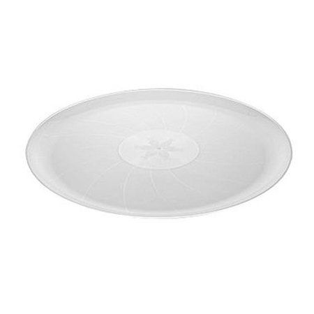 FINELINE SETTINGS Fineline Settings 8601-CL Clear Classic 16" Round Tray 8601-CL